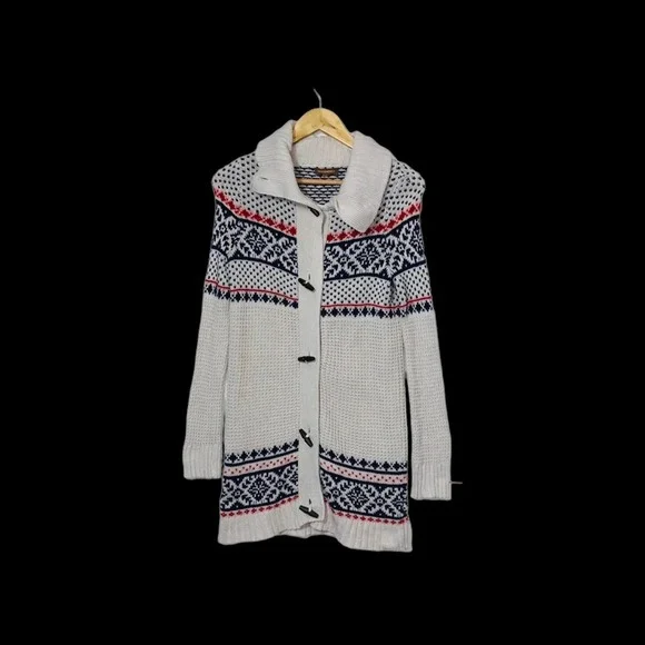 Hive and honey fair isle long sweater - Picture 3 of 8